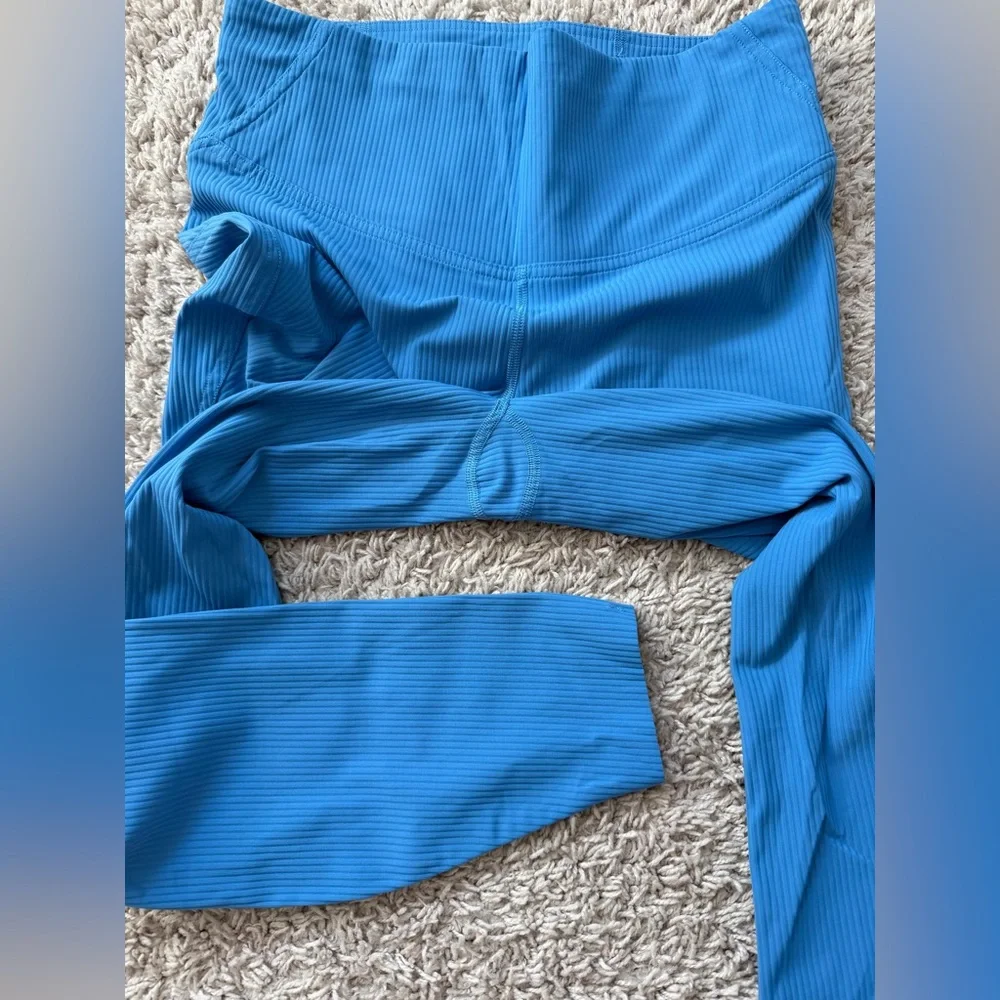 Lululemon Base Pace High-Rise Ribbed Tight 25" - Picture 5 of 9
